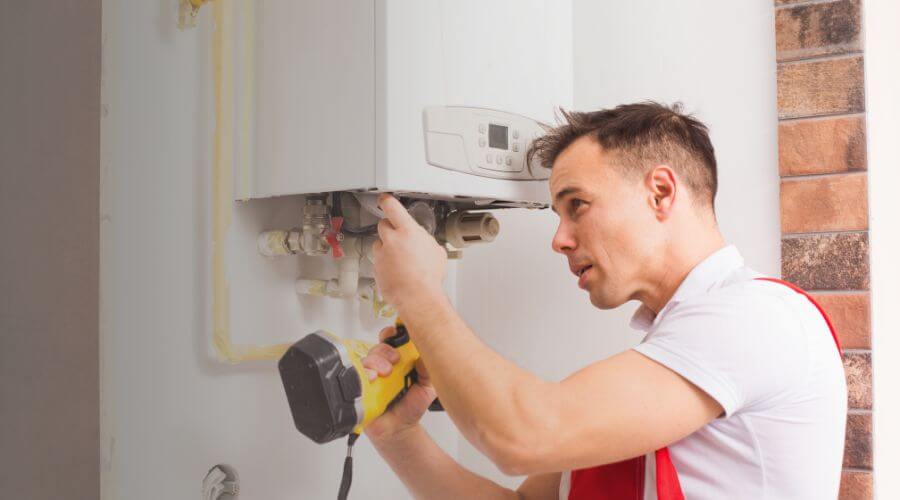 Local water heater installation in Fairview, IL